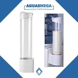 Portada de Portavasos de Agua Purificada Aguas Mega