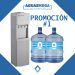 portada de promocion de Agua Purificada Aguas Mega