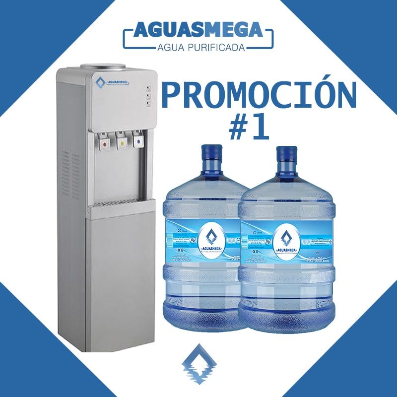 Dispensador de agua de botellón SERIE 3 Dispensador de agua y